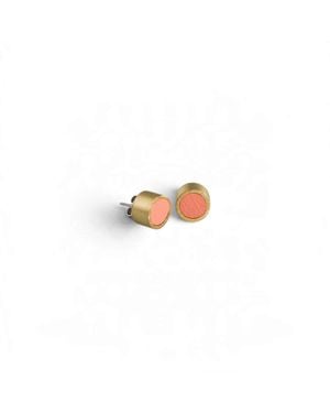 Svetlana Vukov Small Dot Stud Earrings - White