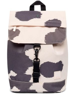 Lefrik Kaut Mini Backpack Cow - Black