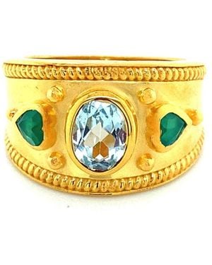 GEM BAZAAR The Coronation Ring - Yellow