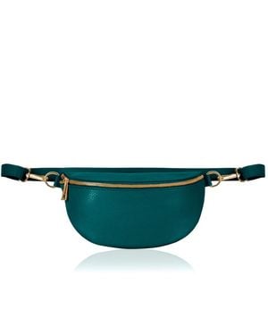 Betsy & Floss Zadar Crossbody And Waist Bag - Green