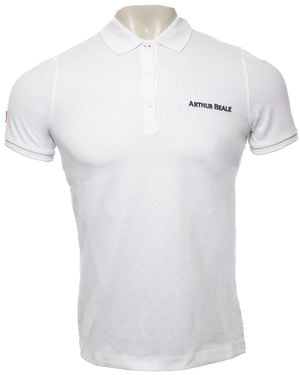 Arthur Beale Polo Shirt - White
