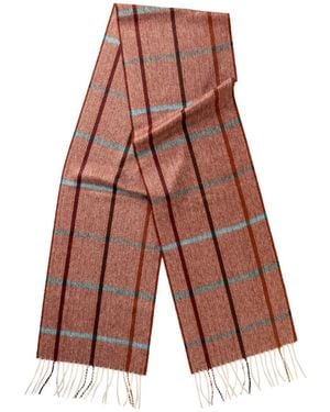 Kinalba Oban Fala Autumn Cashmere Scarf - Brown