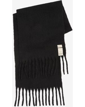 Arctic Fox & Co. The Reykjavik Scarf With Wool - Black