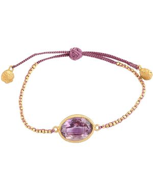Opium Jewels Amethyst Chakra Bracelet - Pink
