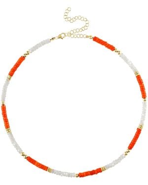 Olivia Le Kaia Beaded Necklace - Red