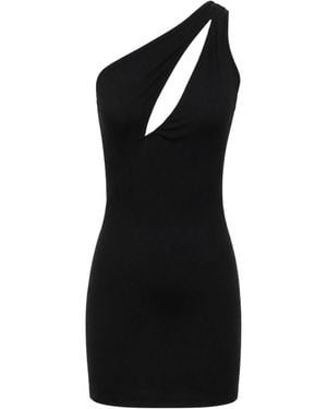 OW Collection Nadine Mini Dress - Black