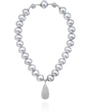 Saule Label Serafina Necklace - Metallic