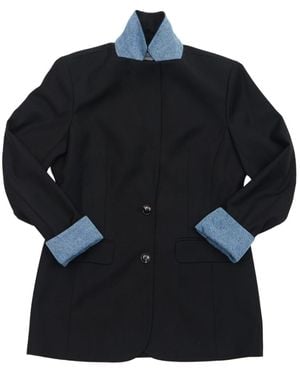 Circular Path Donna Blazer - Black