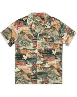 &SONS Trading Co Kitsune Legend Shirt - Green