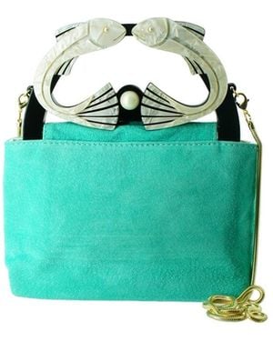 Gissa Bicalho Handmade Acrylic Bag Water Mirror - Green