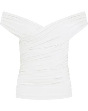 NAZLI CEREN Cheri Blouse - White