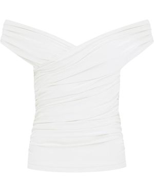 NAZLI CEREN Cheri Blouse - White