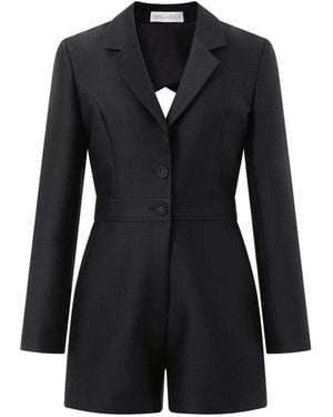 Emma Wallace Blare Romper - Black