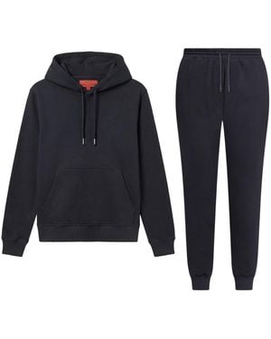 Maison Tangerine Premium Cotton Sweatshirt & Joggers Tracksuit Set For - Blue