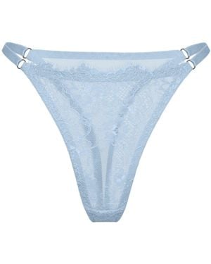 Daily Underwear Adjustable String Knickers Eden - Blue