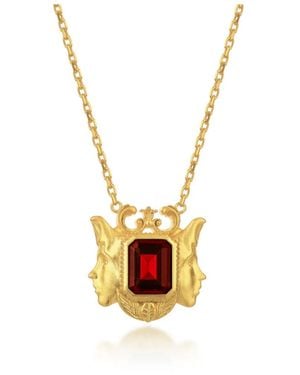 Stefan Tiron Tristan Necklace - Metallic