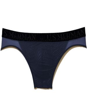 Us Merman Trident Underwear - Blue