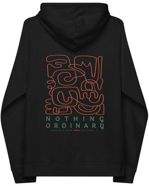 Anchor and Crew Sixteen Nothing Ordinary Editions Organic Cotton Hoodie - Black