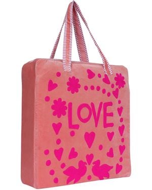 Conscious Yoga Collective Love Suzani Tote - Pink