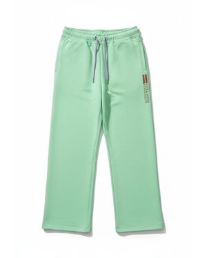 Altra Volta Relaxed Comfort Wide Leg Sweatpants - Green