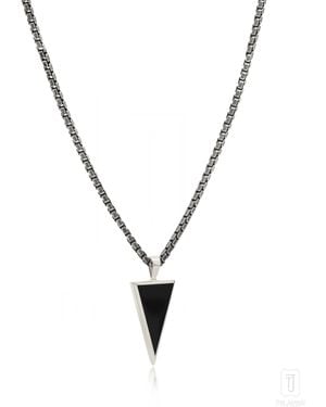 The Jewelz Elements Onyx Pendant - Metallic