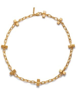 Jaredjamin Blockbuster Lite Choker Necklace - Metallic