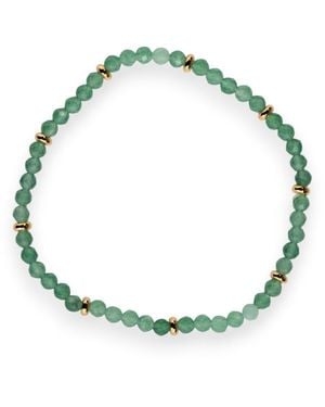 Belinda Jewelz Aventurine Beaded Bracelet - Green