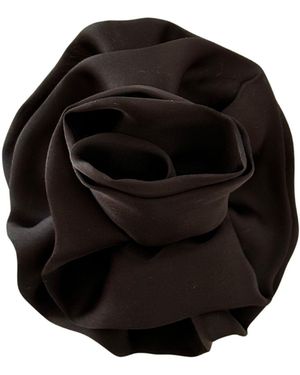 Sylk Flower Hair Clip - Black