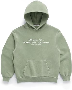 Dont Eat the Homies Be Kind Hoodie - Green