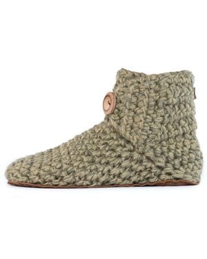Kingdom of Wow Warm Boot Wool Slippers For - Green