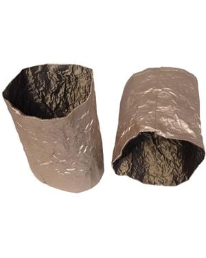 Romer Millinery Morphy Moldable Wrist Cuff Set Of Two - Grey