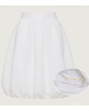 House of Kind The Spreading Sunshine Skirt- Balloon Skirt - White