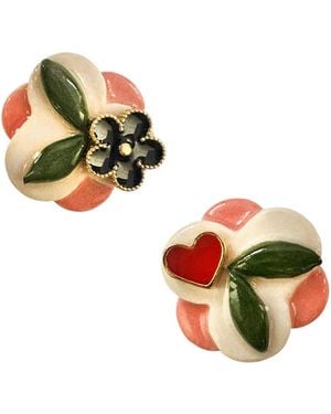 Sculp Neutrals Love It Stud Earrings - Multicolour