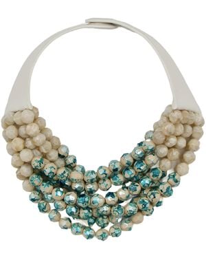 Fairchild Baldwin Hand Painted Gradated Bella Champagne Necklace - Green