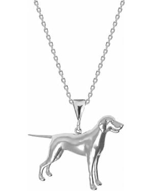 Nowart Jewelry Dog Figure Necklace - Metallic