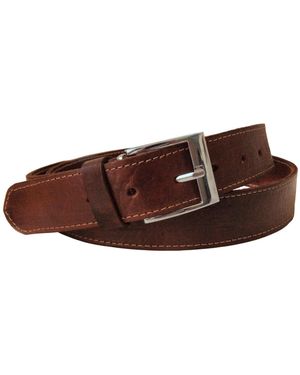 Berber Leather Leather Belt - Brown