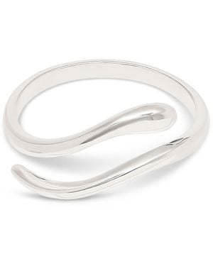 Esterah Open Curve Ring - Metallic