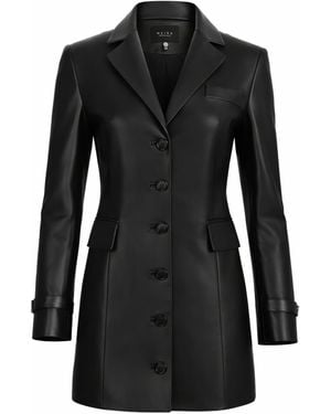 Heira Leatherwear Femme Blazer Dress - Black