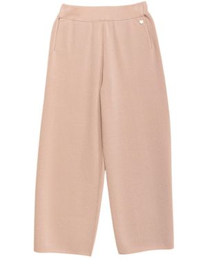Niza Neutrals Knit Trousers Alma - Natural