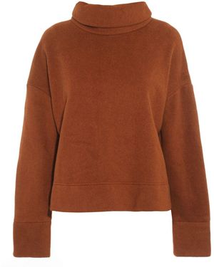 Onesta ' 'The Winnie' Organic Cotton Rollneck Jumper - Brown