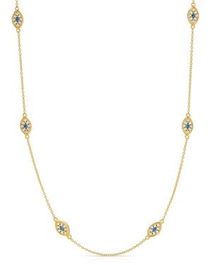Zepplin the Label Cleary Necklace - Metallic