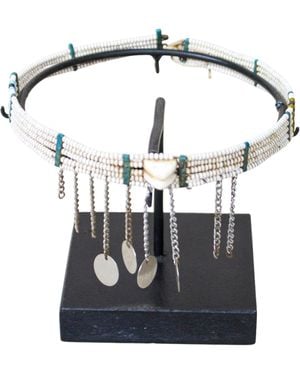 Botanical Boys Kenya Maasai Beaded Necklace - Black