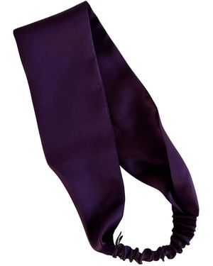 Sylk Silk Headband - Purple