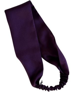 Sylk Silk Headband - Purple