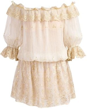 GLAM ON YOU Ciela Dress Short - Natural