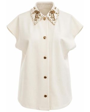 Exquise Neutrals Laila Shirt – Ecru - White