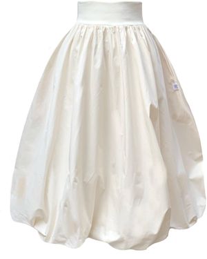 Frock Tales Enoki Puffball Skirt - White