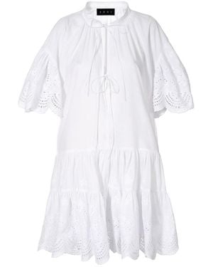 AGGI by HALEWSKI Tenneisha Boho Mini Dress - White
