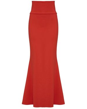 Ds Dress Amata Comfortably Sculpting Long Skirt - Red