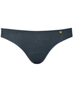 Zd - Zero Defects Venus Mini Brief – Comfortable Fit & Skin-Friendly Soy Fibre - Blue